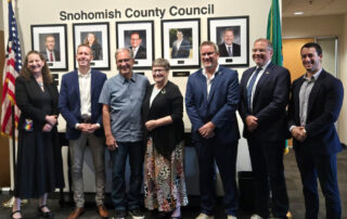 Bill Tsoukalas and Snohomish County council members