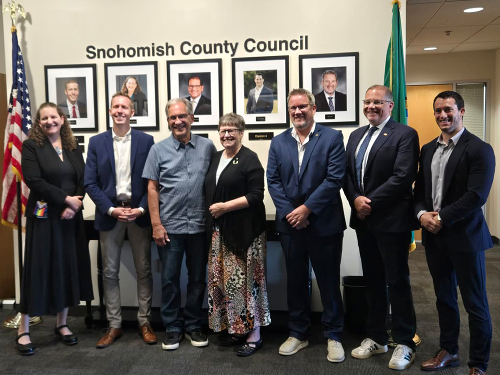 Bill Tsoukalas and Snohomish County council members